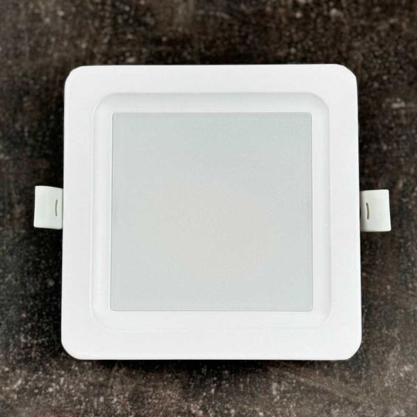 Світильник LED даунлайт Violux ALUMIN 9W 4200K квадрат IP20 121260 фото