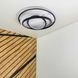 Світильник LED smart NITRO+пульт 100W 3000-5000K IP20 біло-чорний круг 220835 фото 3