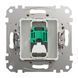 Одинарный разъем RJ45 категория 5E UTP, Sedna цвет бежевый SDD112451 фото 3