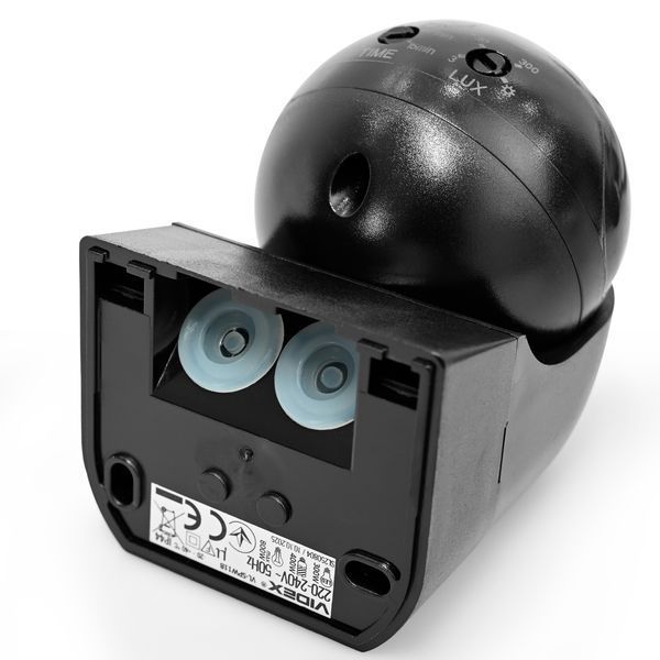 Датчик руху та освітленості настінний кутовий VIDEX VL-SPW11B 220V 800W IP44 інфрачервоний чорний VL-SPW11B фото