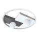 Светильник LED smart PICASSO-R+пульт 80W 3000-5000K IP20 круг бело-серый Violux 220625 фото 1