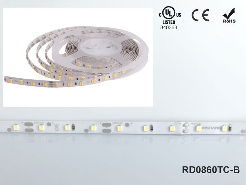 LED лента RISHANG 60-2835-24V-IP20 6W 510Lm 3000K 5м (RD0860TC-B-WW) RD0860TC-B-WW фото