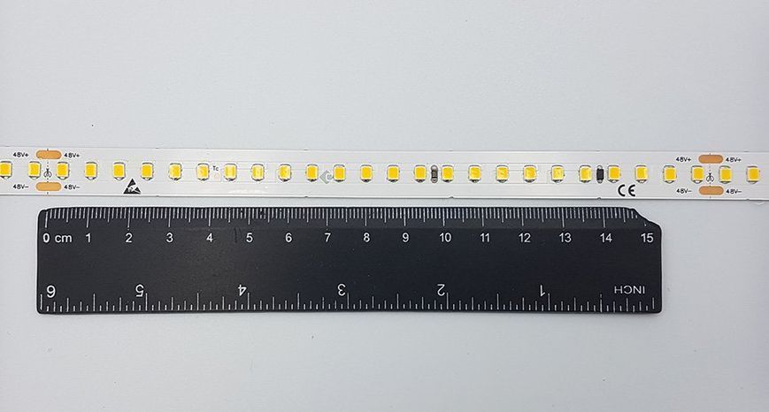 LED лента COLORS 144-2835-48V-IP20 5.4W 550Lm 3000K 5м (DS8144-48V-12mm) DS8144-48V-12mm-WW фото