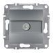 Телевизионная розетка проходит Asfora Steel EPH3200362 фото 4