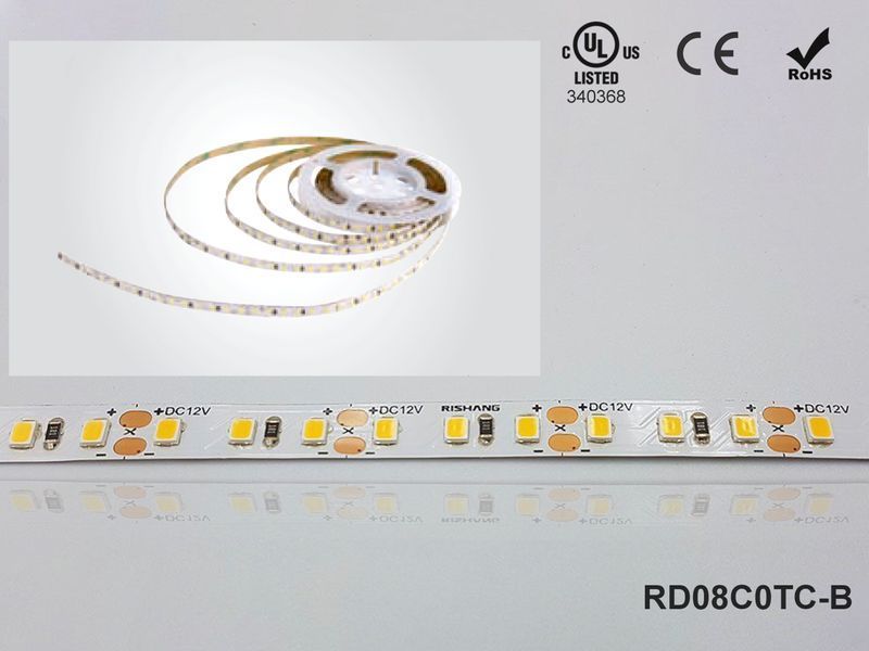 LED лента RISHANG 120-2835-24V-IP20 8.6W 745Lm 3000K 5м (RD08C0TC-B-WW) RD08C0TC-B-WW фото
