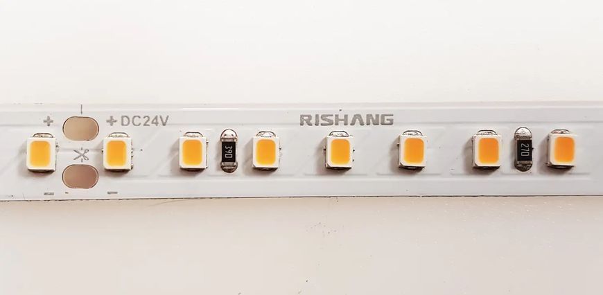LED лента RISHANG 128-2835-24V-IP20 12W 1434Lm 3000K 5м (RD00C8TC-A-WW) RD00C8TC-A-WW фото