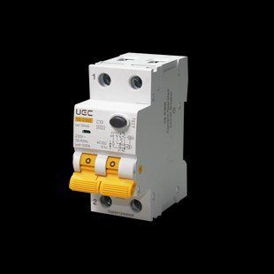 Автомат диференційного захисту SB-R9NE 2P C 10A 30mA Tип AC 6kA UEC RCBO60-2-010-C-030-AC фото