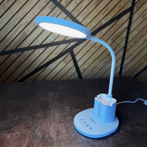 Світильник настільний LED JUNIOR 10W 3000-6500К блакитний Violux 530301 фото