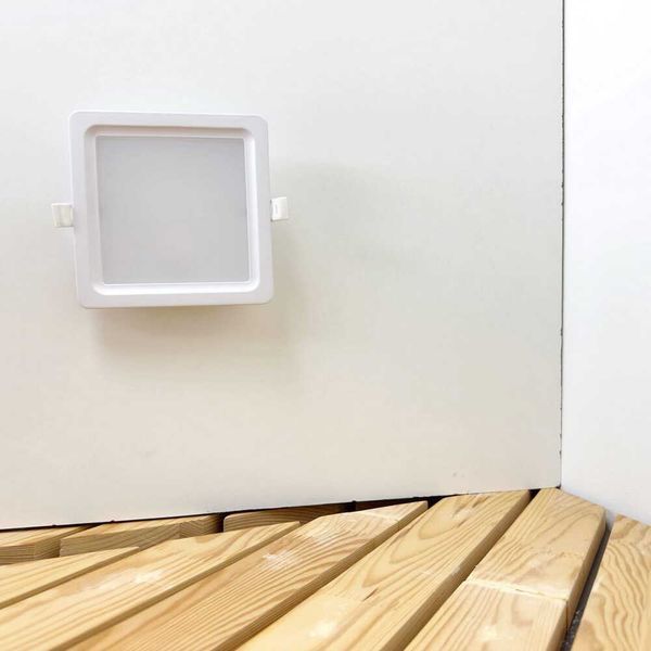 Світильник LED даунлайт Violux ALUMIN 18W 4200K квадрат IP20 121280 фото
