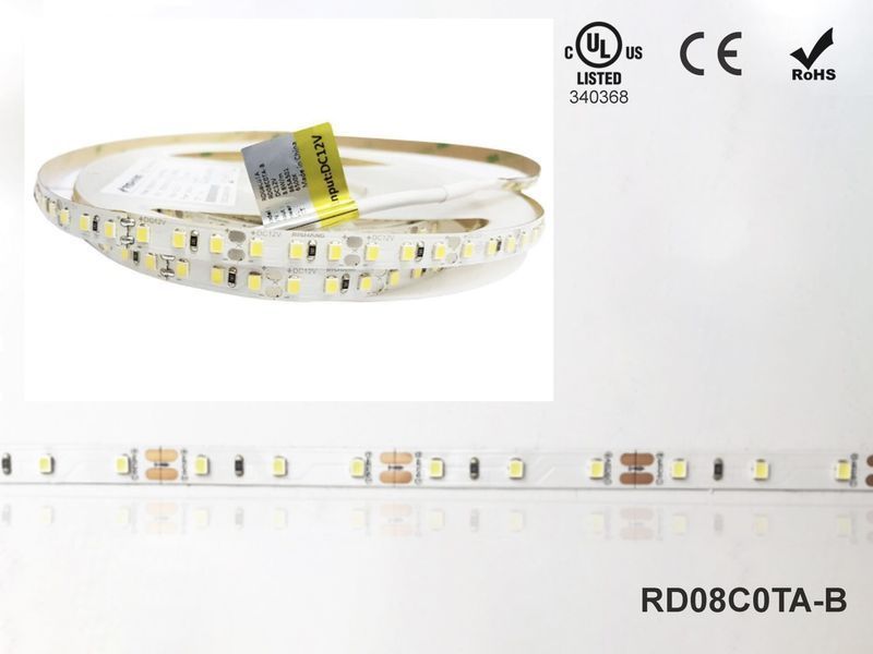 LED лента RISHANG 128-2835-24V-IP20 12W 1549Lm 6500K 5м (RD00C8TC-A-W) RD00C8TC-A-W фото