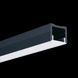 LED-профиль накладной, 2,5 метра (LS1613black) (LS1613black) LS1613_2,5(black) фото 1