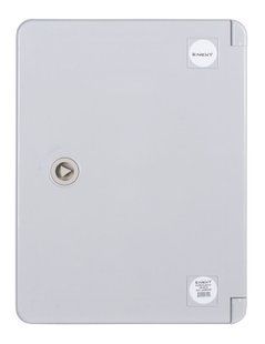 Бокс з монтажной панеллю e.plbox.pro.p. 400х300х210мм з білі дверцятами ІР65 p084104 фото