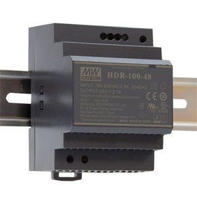 Блок питания Mean Well на DIN-рейку 90W 12V IP20 (HDR-100-12N) на DIN-рейку 90W 12V IP20 (HDR-100-12N) HDR-100-12N фото