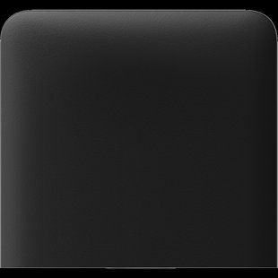 Бічна кнопка для одноклавішного вимикача Ajax SideButton (1-gang) vertical Black 00000005096 фото
