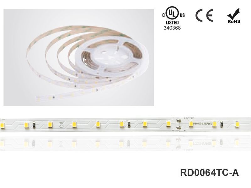 LED лента RISHANG 64-2835-24V-IP20 6W 930Lm 6000K 5м (RD0064TC-A-W) RD0064TC-A-W фото