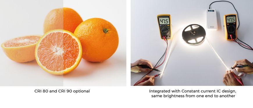 LED лента COLORS 160-2835-24V-IP20 16.4W 2500Lm 4000K 5м (DS8160-24V-10mm-NW) DS8160-24V-10mm-NW фото