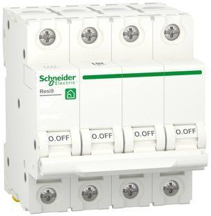 Автоматичний вимикач RESI9 6kA 4P 40A C R9F12440 фото