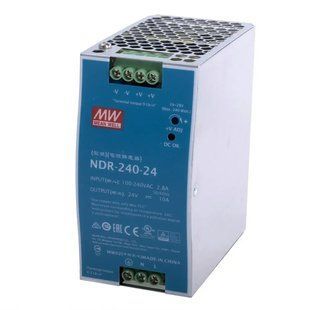Блок питания Mean Well на DIN-рейку 240W DC24V на DIN-рейку 240W NDR-240-24 фото