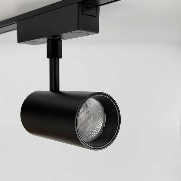 Магнітний трековий світильник UST-M 12W 3000K 48V IP20 чорний Violux 320162 фото