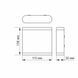 LED Светильник архитектурный AR06 IP54 VIDEX 6W 2700K белый 26543 фото 2