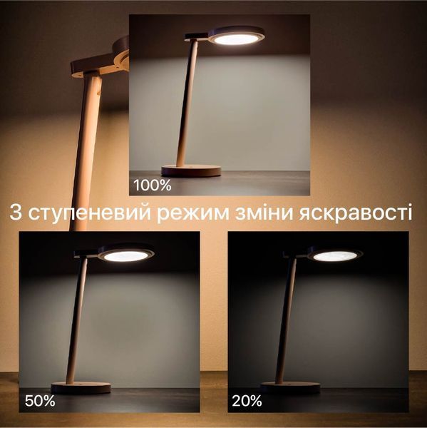 Настільна LED лампа акумуляторна BARBIE 9W 400LM 4200K білий Violux 540002 фото