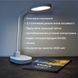 Настільна LED лампа акумуляторна ASPEN 6W 300LM 4200K білий Violux 540003 фото 6