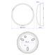 Светильник LED Violux ДББ ATOM UA MW sensor 22W 5000K IP44 серый 243382 фото 1