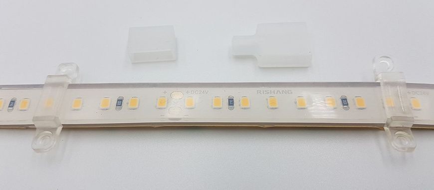 LED стрічка RISHANG 128-2835-24V-IP68 12W 1385Lm 2700K 5м (RDA2C8TC-A-SW) RDA2C8TC-A-SW фото
